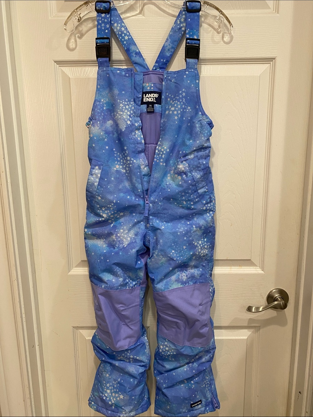 Lands' End Girls'  Snow Overalls size 7S